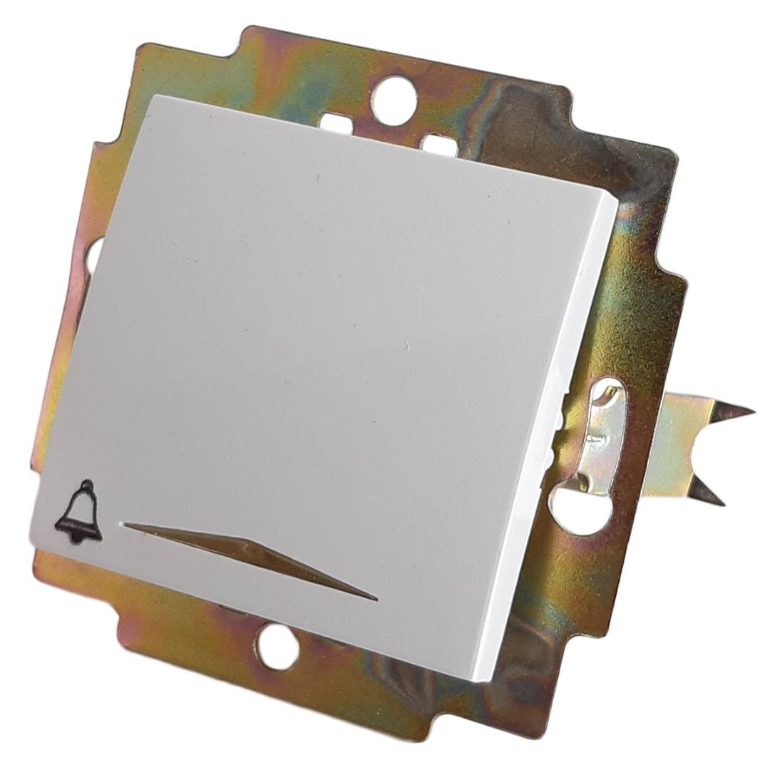 کلید تک پل توکار سرامیک پارت برق ایرانیان بسته 10عدد